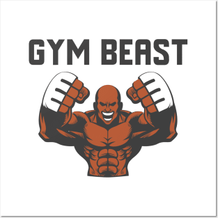 Gym Beast Posters and Art